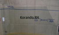 СТЕКЛО ПЕРЕДНЕЙ ПРАВОЙ ДВЕРИ KORANDO 88x51.5