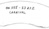КОЛОДКИ ТОРМОЗНЫЕ ПЕРЕДНИЕ CARNIVAL