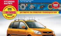 КНИГА HYUNDAI MATRIX / LAVITA ЦВЕТНАЯ 2001--, 2008г.-- (1.6; 1.8) (Изд. Третий Рим)