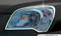 НАКЛАДКИ ХРОМ. НА ФАРЫ SPORTAGE NEW 2008
