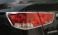 НАКЛАДКИ ХРОМ. НА ЗАДНИЕ ФОНАРИ FORTE 4DOOR