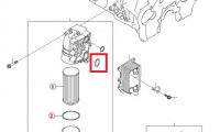 КОЛЬЦО УПЛОТНИТЕЛЬНОЕ МАСЛЯННОЙ ТРУБКИ ОВАЛЬНОЕ