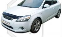 Дефлектор капота (черный) Ceed