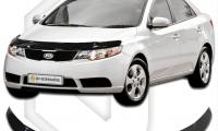 Дефлектор капота (черный) Cerato